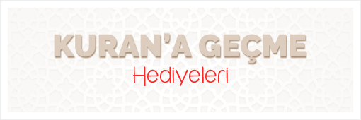 Kurana Geçme Hediyeleri