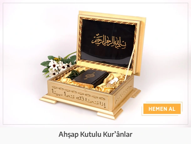 Ahşap Kutulu Kuran-ı Kerimler