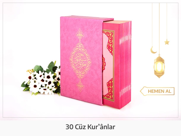 30 Cüz Kuran-ı Kerimler - Hatmi Şerif Cüzleri