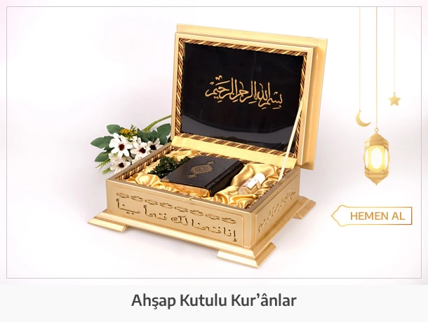 Ahşap Kutulu Kuran-ı Kerimler