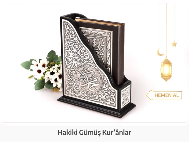 925 Ayar Hakiki Gümüş Kuran-ı Kerimler
