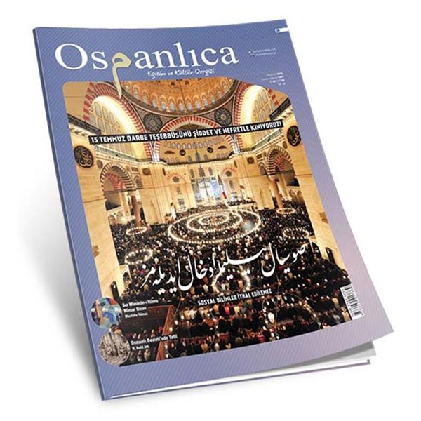 Ağustos 2016 Osmanlıca Dergisi