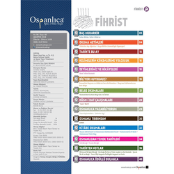 SÜEDA YAYINLARI - Ağustos 2018 Osmanlıca Dergisi (1)