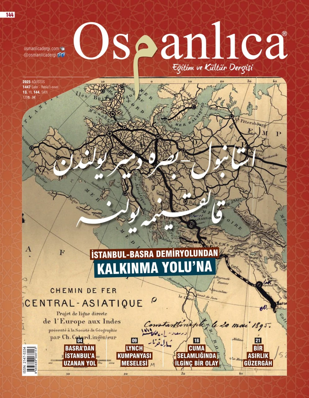 Ağustos 2025 Osmanlıca Dergisi