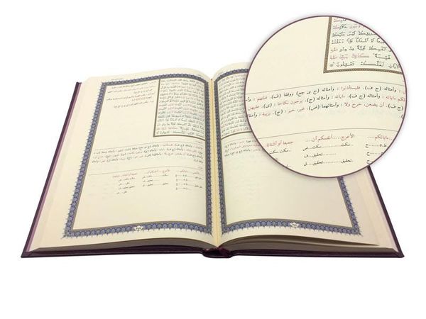 Al-Munazzal Bookrest Size (With Featured Footnote and Tajwid)