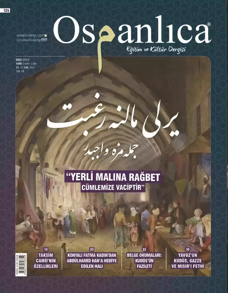Aralık 2023 Osmanlıca Dergisi - Thumbnail