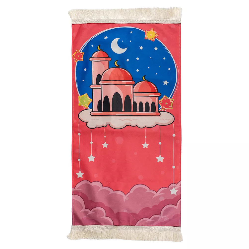 Astarlı Çocuk Seccade (Pembe - 35x65 cm.)