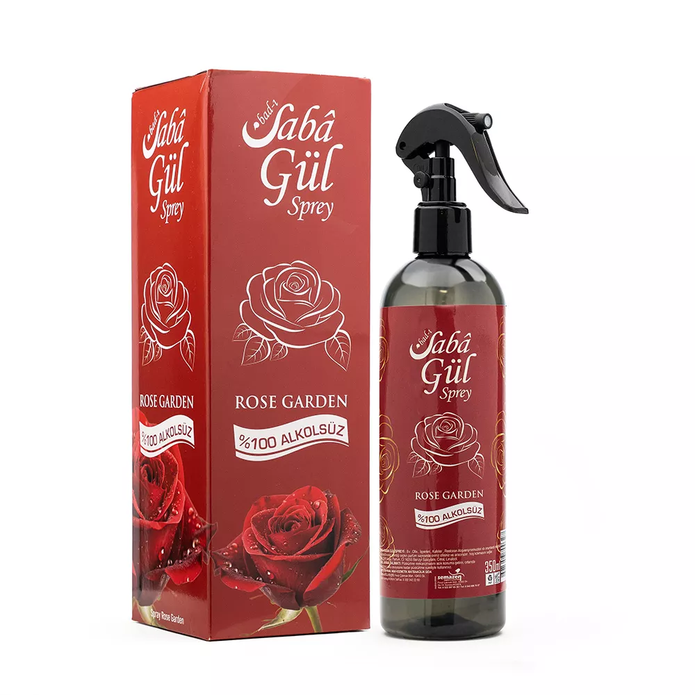 Other - Bad-ı Saba Gül Oda Kokusu - %100 Alkolsüz Kalıcı Ev Spreyi (350 ml)