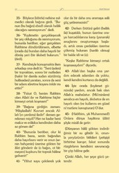 Bag Size Velvet Bound Yasin Juz with Turkish Translation (Turquoise, Embroidered) - Thumbnail