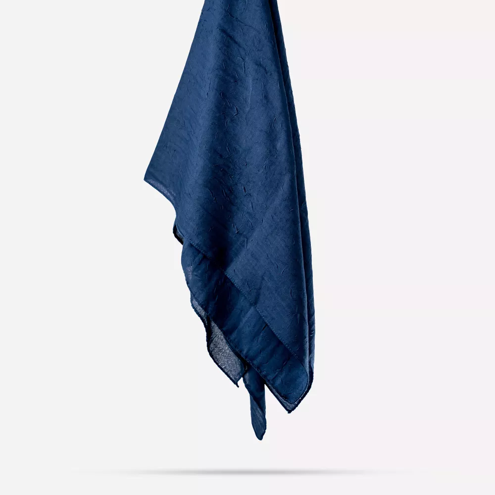 Bambu Eşarp (93x95 cm. Lacivert)