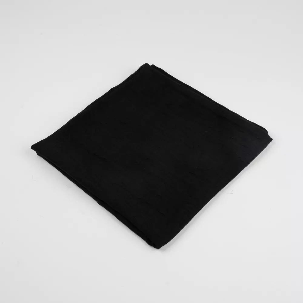 Bambu Eşarp (93x95 cm. Siyah)