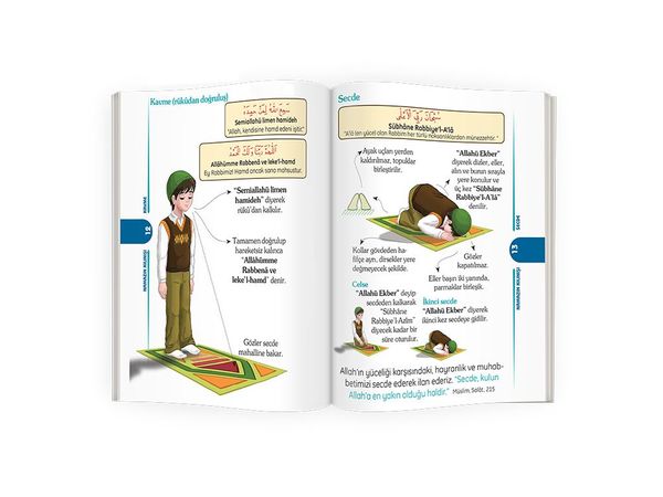 Benim Namaz Hocam 90'lı Set (45 Kız + 45 Erkek) (Hanefiler İçin)