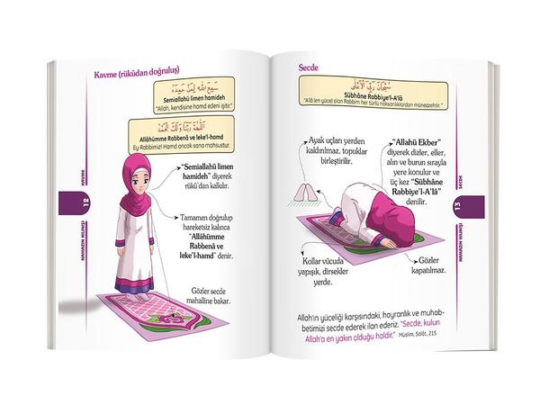 Benim Namaz Hocam 90'lı Set (45 Kız + 45 Erkek) (Hanefiler İçin)