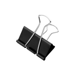 Binder Clips Paper Clamps 19mm - Thumbnail