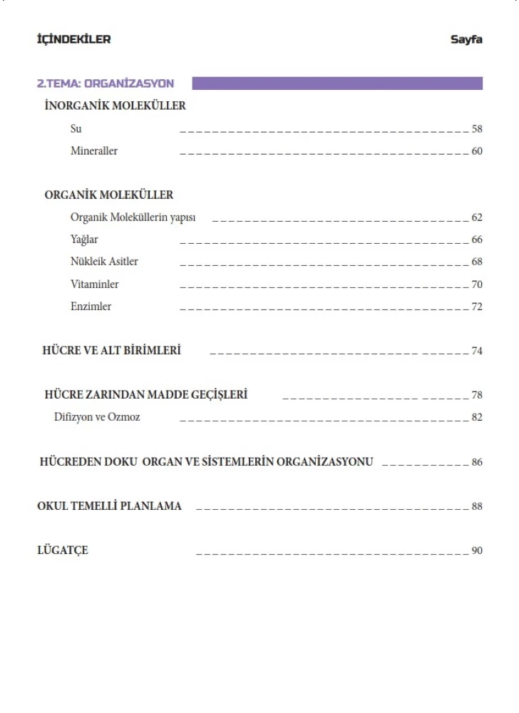 Biyoloji 9 (Muallimin Manevi Rehberi)