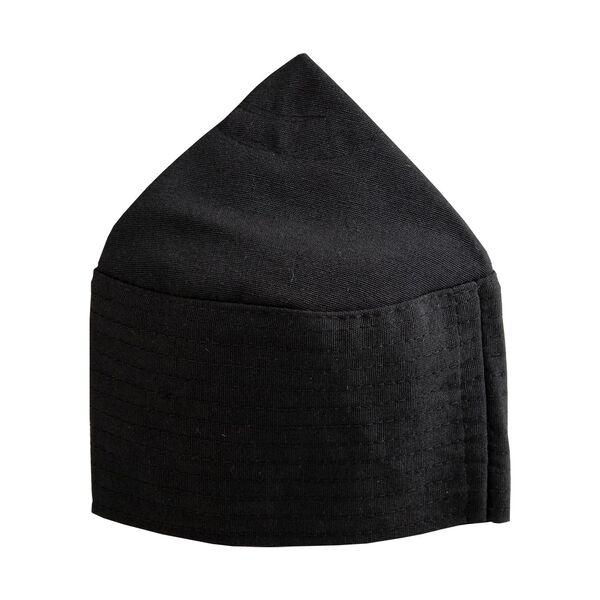 Black Cloth Salah Cap (Size 4)