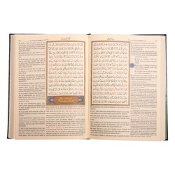 Bookrest Size Qur'an with Concise Turkish Translation (Stamped) - Thumbnail