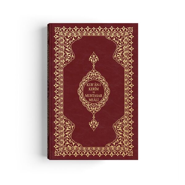 Bookrest Size Qur'an with Concise Turkish Translation (Stamped)