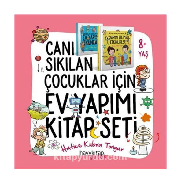 Canı Sıkılan Çocuklar İçin Ev Yapımı 2’li Kitap Seti