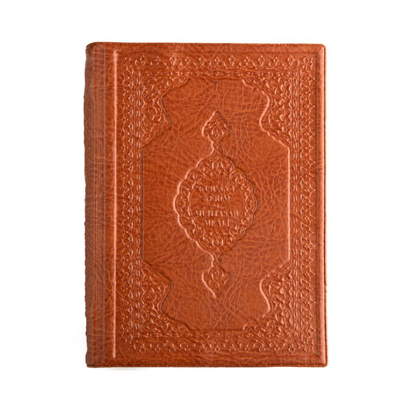 Çanta Boy Muhtasar Mealli Kur'an (Taba, Kılıflı, Mühürlü)