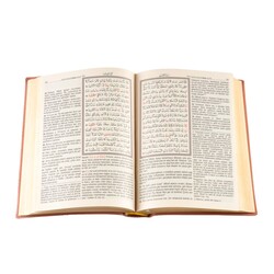 Çanta Boy Muhtasar Mealli Kur'an (Taba, Kılıflı, Mühürlü) - Thumbnail