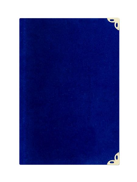 Çanta Boy Süet Mealli Yasin Cüzü (Koyu Mavi, Elifli-Vavlı)