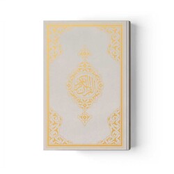 Cep Boy Kur'an-ı Kerim Yeni Cilt (Gümüş, Mühürlü) - Thumbnail