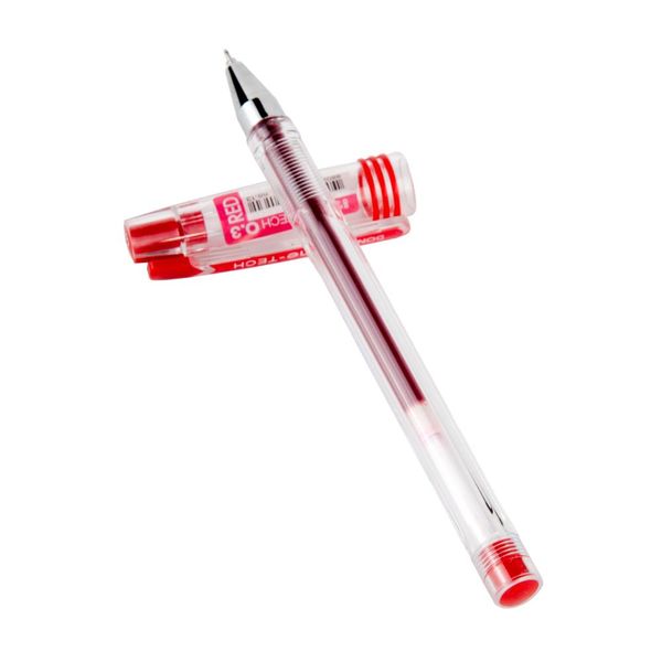 Çizgi Kalemi - Kırmızı - İğne Uçlu Su Bazlı 0.3mm. FineTech