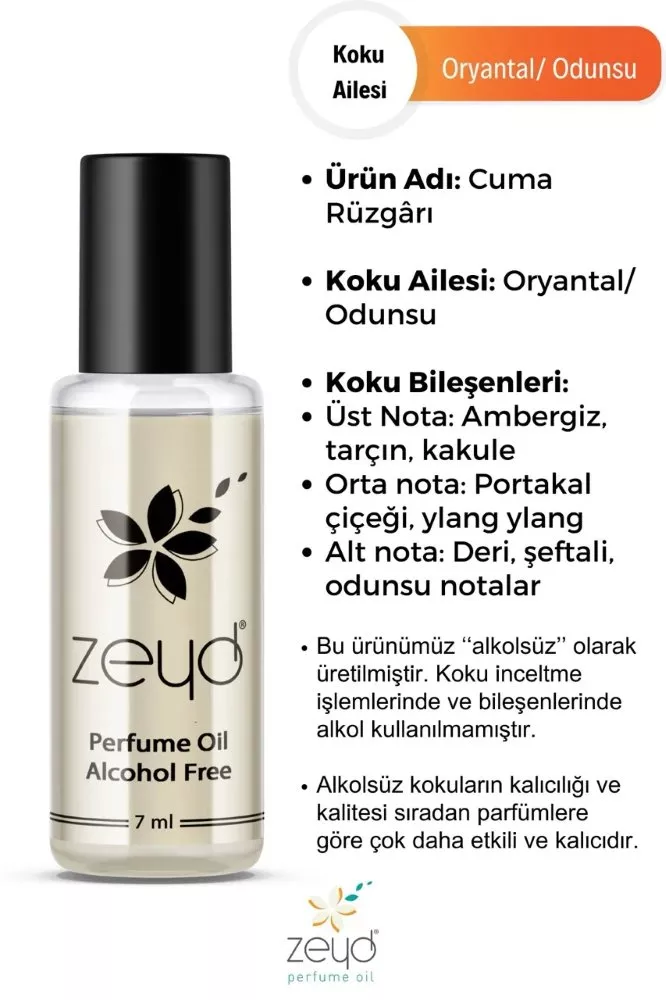 Cuma Rüzgarı - Zeyd Esans 7 ml