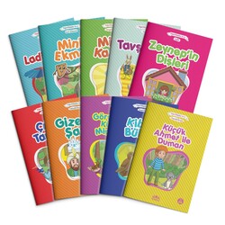 SÜEDA YAYINLARI - Değerli Masallar Seti (Çanta Boy, 10 Kitap)