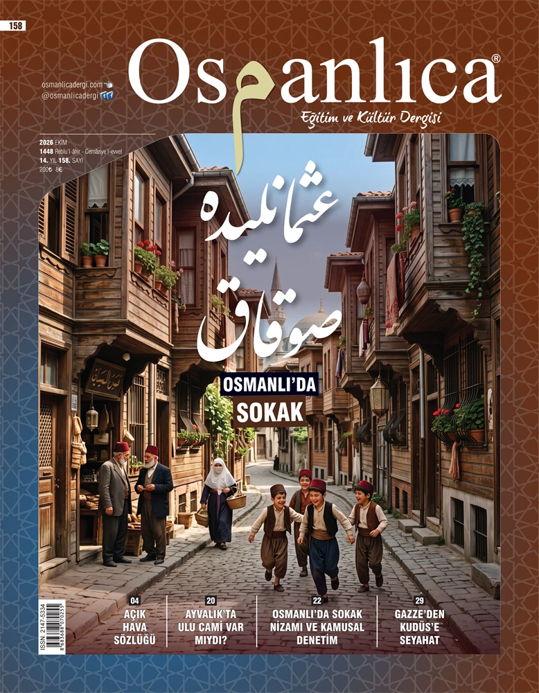Ekim 2026 Osmanlıca Dergisi