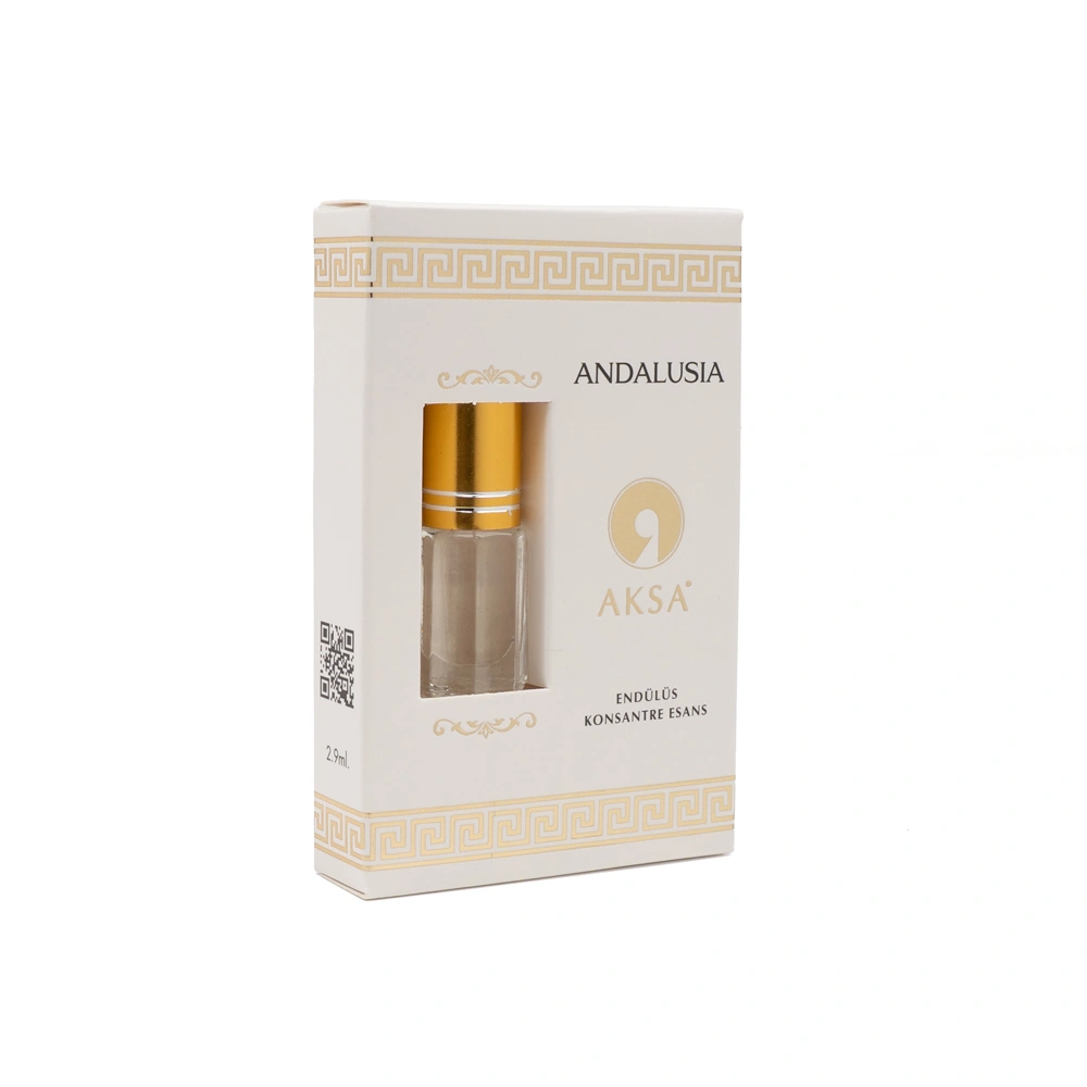 AKSA ESANS - Aksa Esans Endülüs 3 ml - Prestij Serisi Alkolsüz Konsantre Esans (Özel Kutulu)