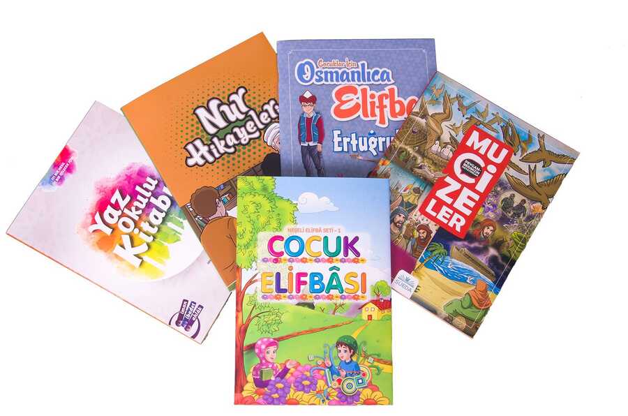 Ev Okulu Seti Osmanlıca Öğrenim Kitapları SÜEDA YAYINLARI