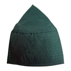 Other - Fabric Salah Cap (Dark Green, Size 1)