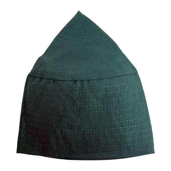 Fabric Salah Cap (Dark Green, Size 1)