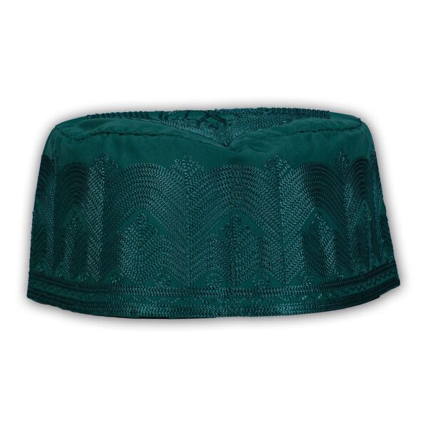 Fabric Salah Cap Special Series (Dark Green, Size 58)