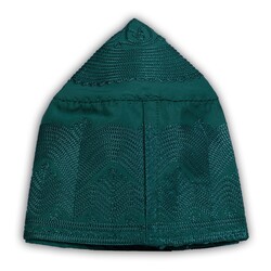 Fabric Salah Cap Special Series (Dark Green, Size 59) - Thumbnail