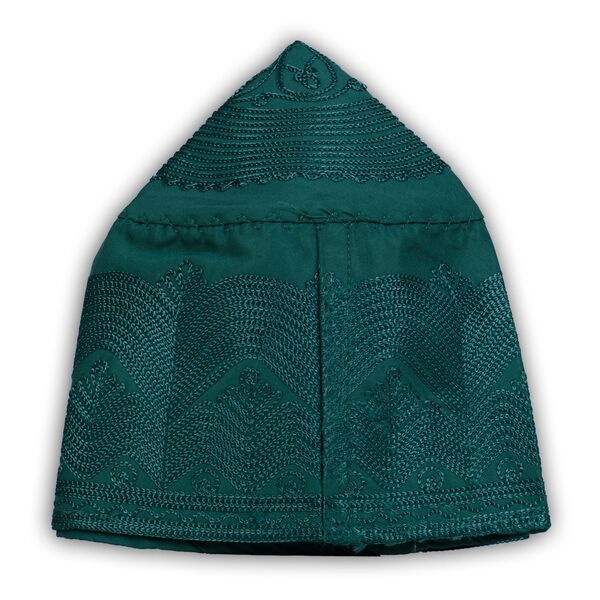 Fabric Salah Cap Special Series (Dark Green, Size 59)