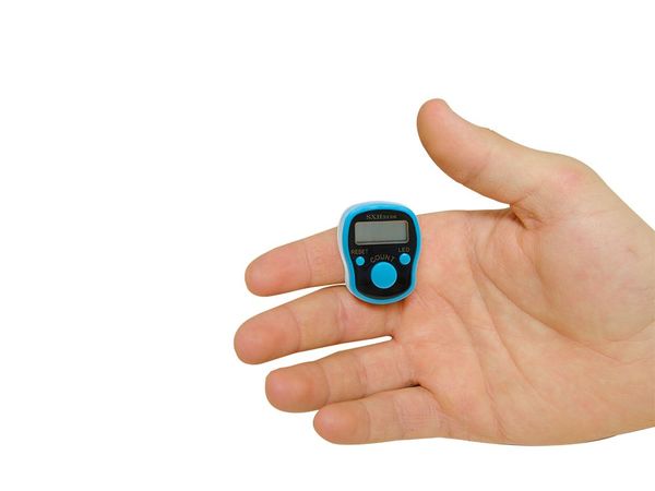 Finger Dhikr Counter (Digital Finger Tasbeeh - With Light)