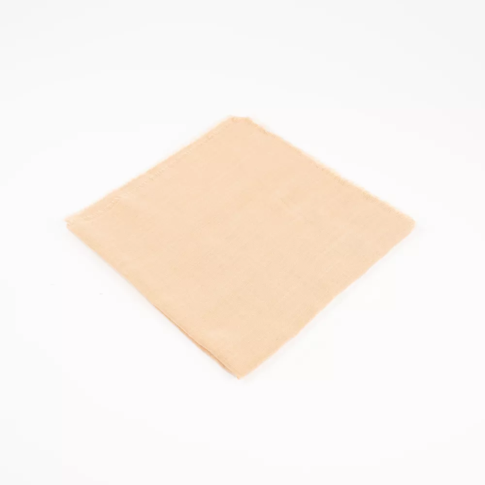 Flamlı Pamuklu Eşarp (96x96 cm. Gold)