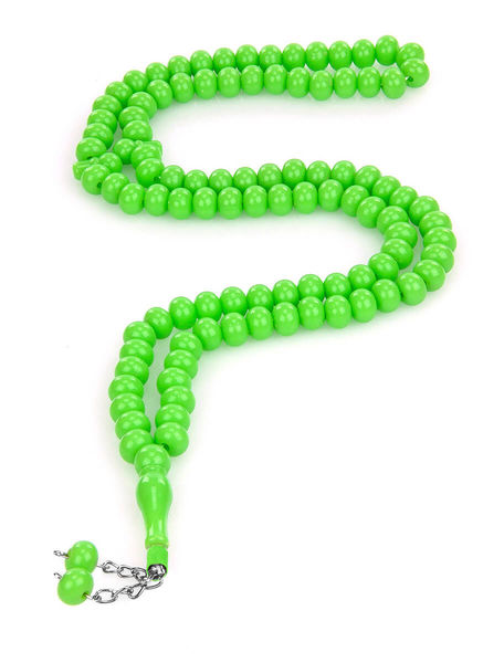 Green Salah Beads (99beads) 10 mm.