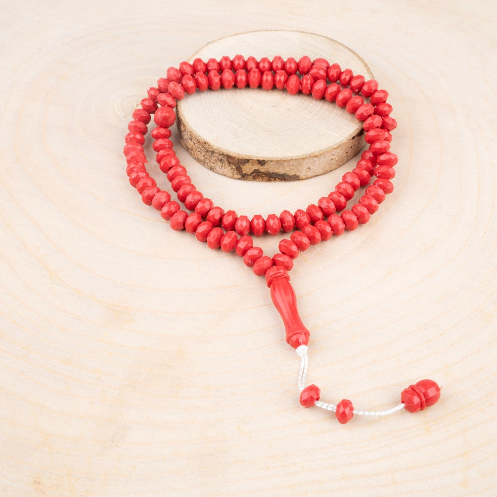 Gül Kokulu Tesbih - 99'lu Kırmızı
