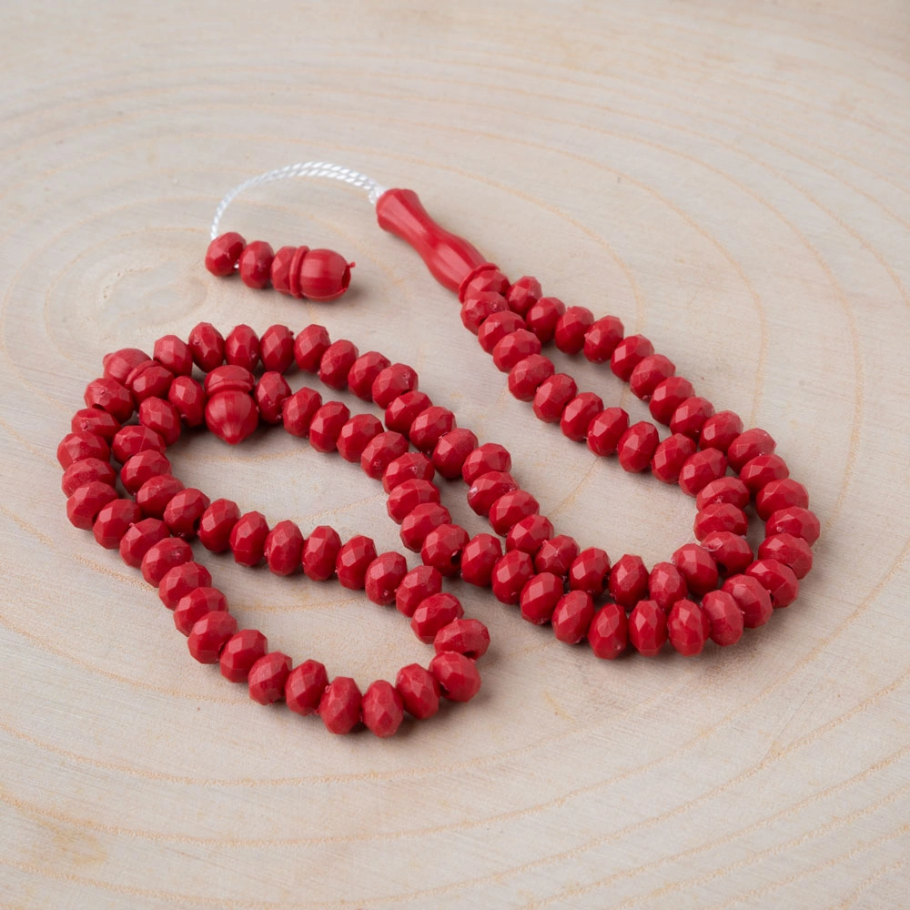 Gül Kokulu Tesbih - 99'lu Kırmızı - Thumbnail