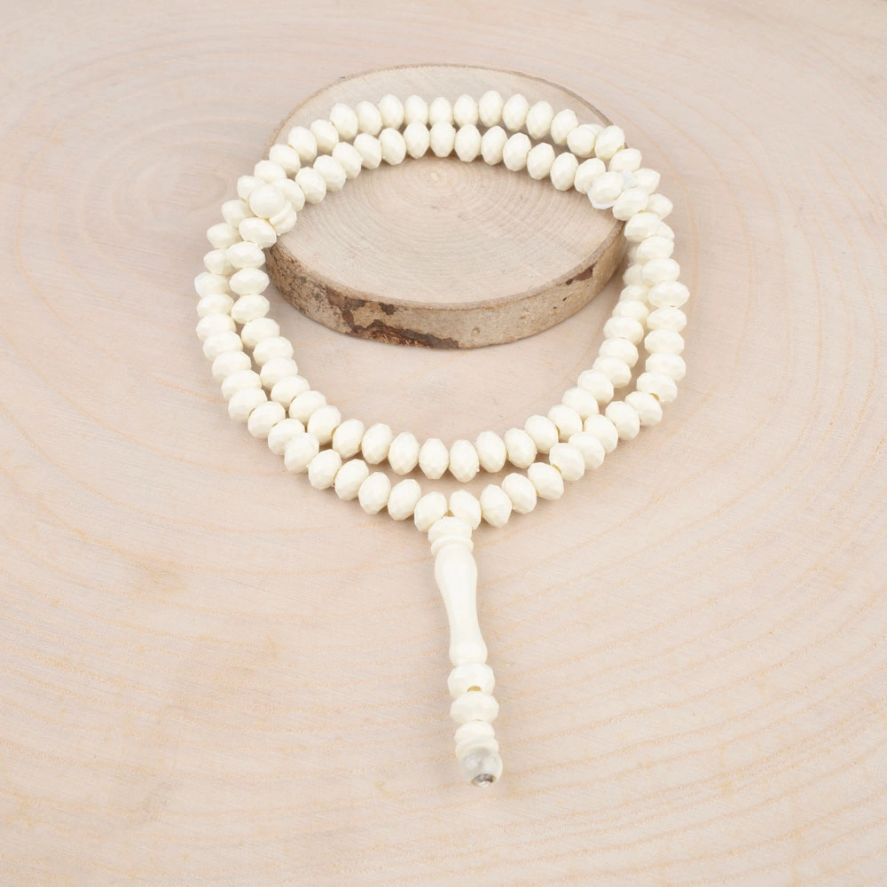 Gül Kokulu Tesbih - 99'lu Krem