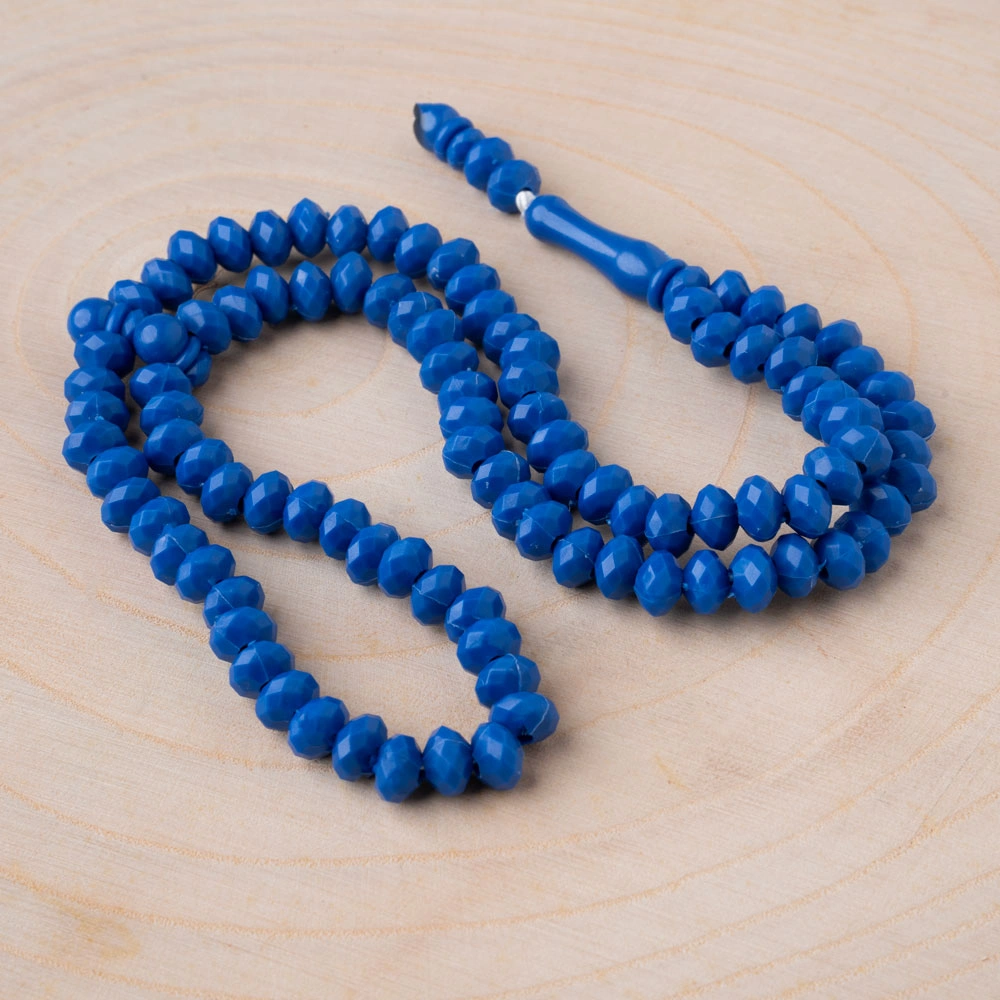 Gül Kokulu Tesbih - 99'lu Lacivert - Thumbnail