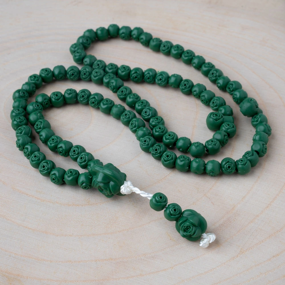 Gül Kokulu Tesbih - 99'lu Yeşil