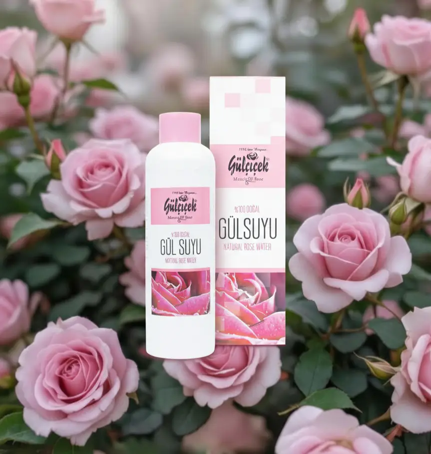 Gülçiçek %100 Doğal Gül Suyu 400 ml