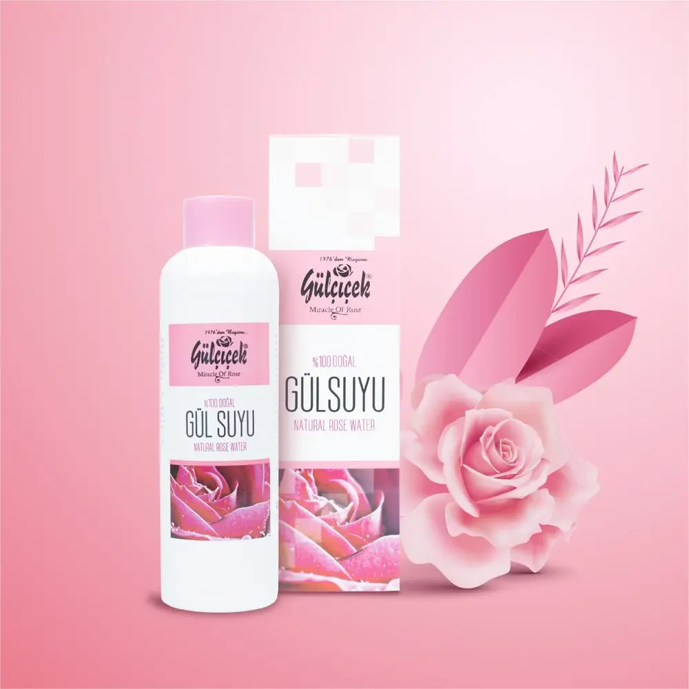 Gülçiçek %100 Doğal Gül Suyu 400 ml