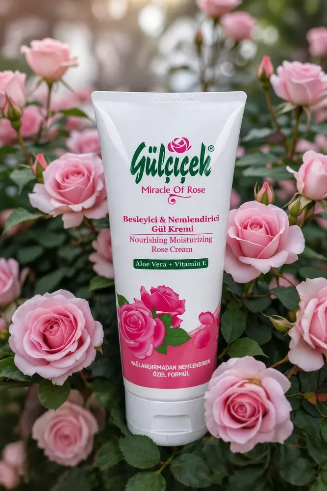 GÜL ÇİÇEK - Gülçiçek Besleyici & Nemlendirici Aloe Vera Gül Kremi 100 ml.