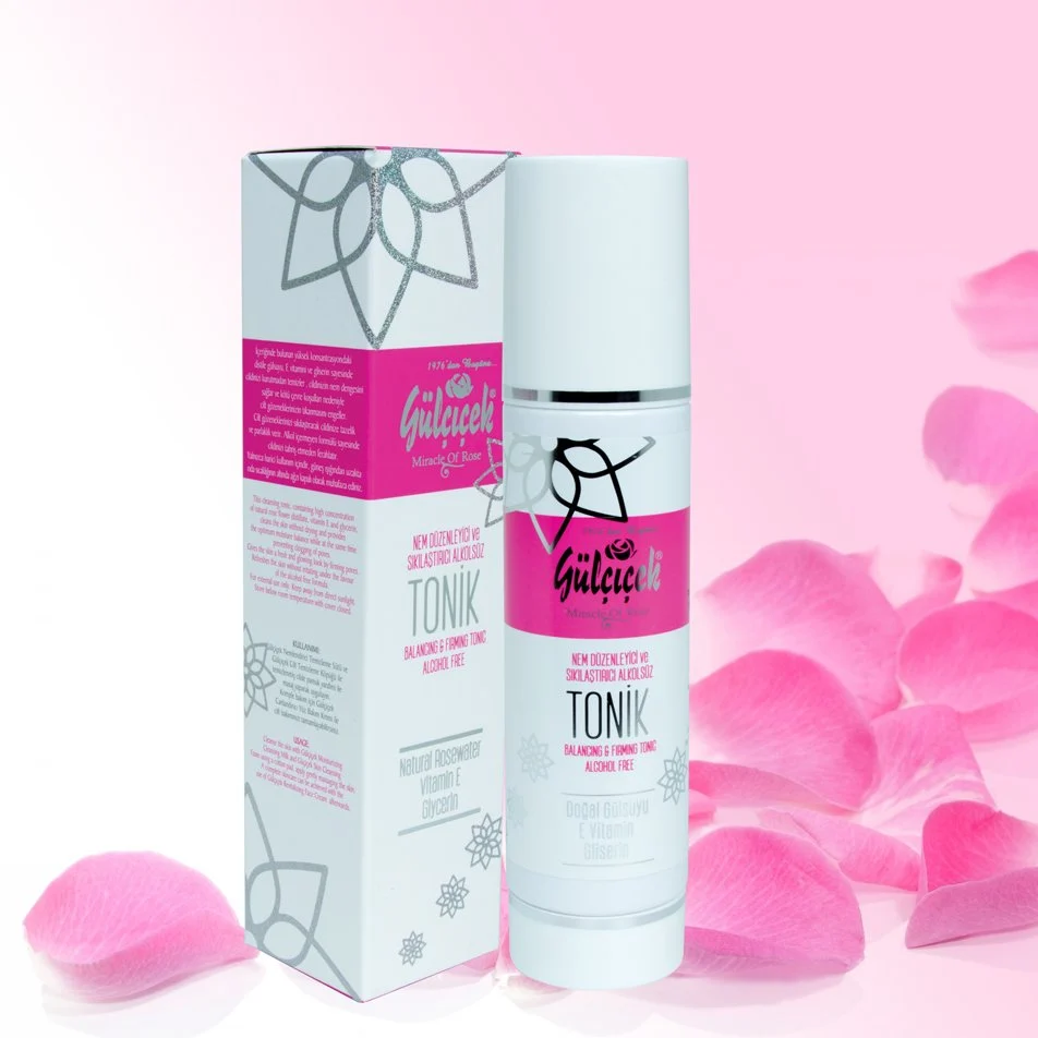 GÜL ÇİÇEK - Gülçiçek Nem Düzenleyici ve Sıkılaştırıcı Alkolsüz Tonik 150 ml